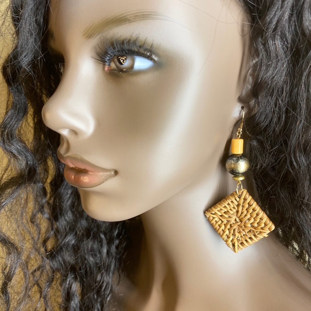 Natural Dangling Earrings